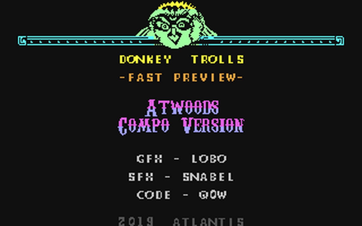 C64 GameBase Donkey_Trolls_[Preview] (Preview) 2019